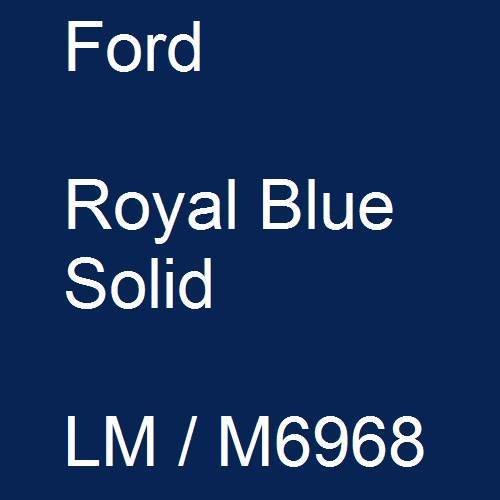 Ford, Royal Blue Solid, LM / M6968.